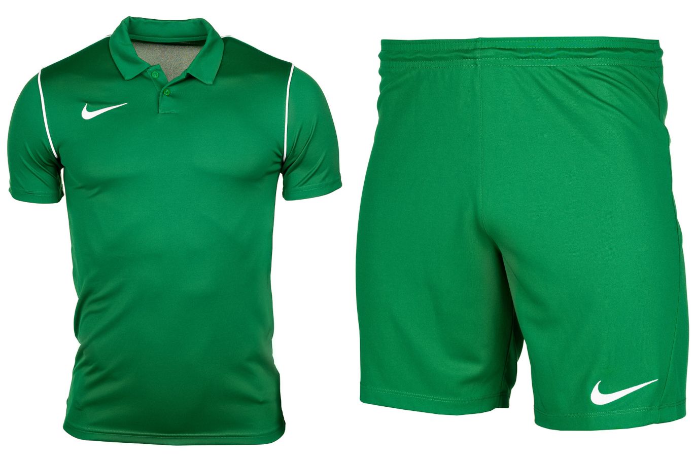 Nike Pánský sportovní set Tričko Šortky M Dry Park 20 Polo BV6879 302/BV6855 302