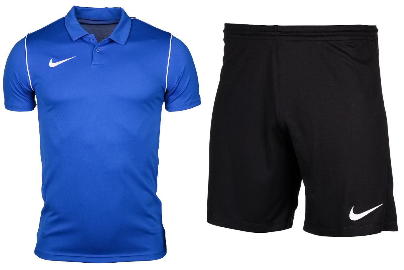 Nike Pánský sportovní set Tričko Šortky M Dry Park 20 Polo BV6879 463/BV6855 010