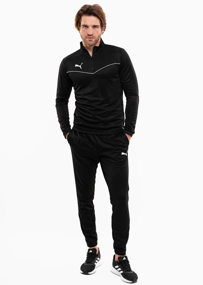 PUMA Pánská tepláková souprava teamRISE 1/4 Zip Top 657394 03/657390 03