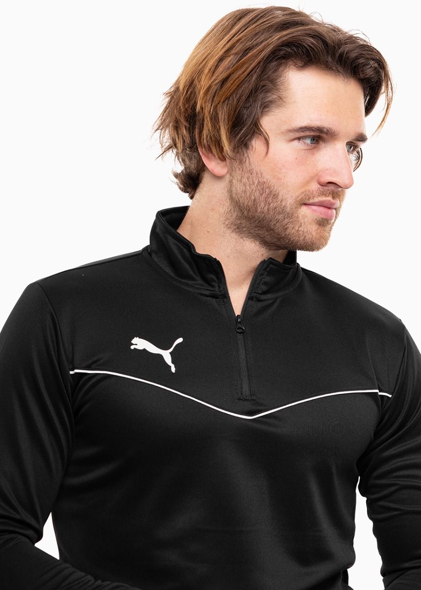 PUMA Pánská tepláková souprava teamRISE 1/4 Zip Top 657394 03/657390 03