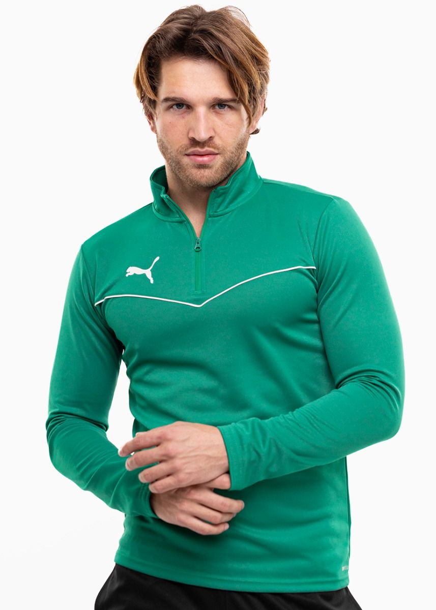 PUMA Pánská tepláková souprava teamRISE 1/4 Zip Top 657394 05/657390 03