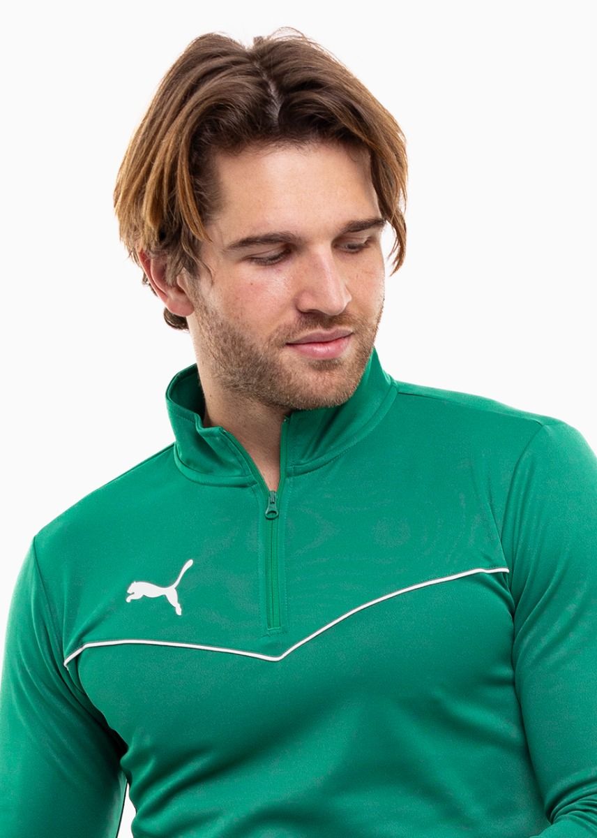 PUMA Pánská tepláková souprava teamRISE 1/4 Zip Top 657394 05/657390 03