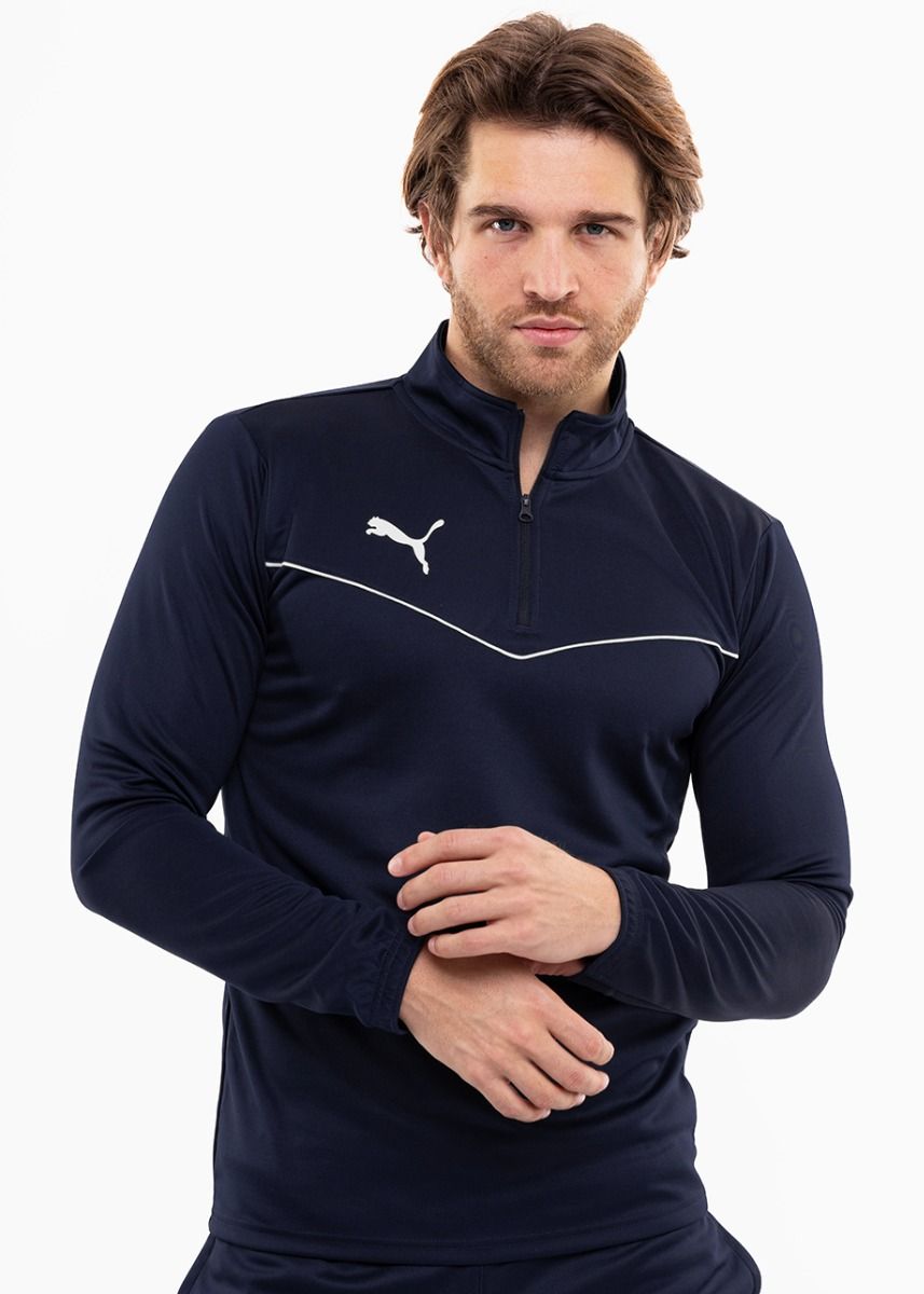 PUMA Pánská tepláková souprava teamRISE 1/4 Zip Top 657394 06/657390 06