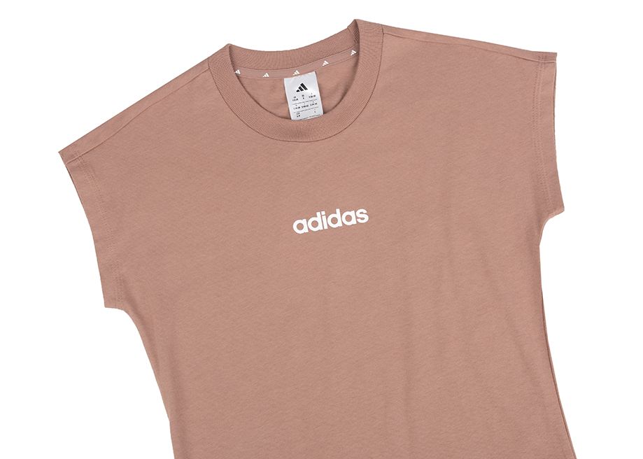 adidas Dámské tričko Essentials Linear Cotton JG8664 adidas Dámské tričko Essentials Linear Cotton JG8664