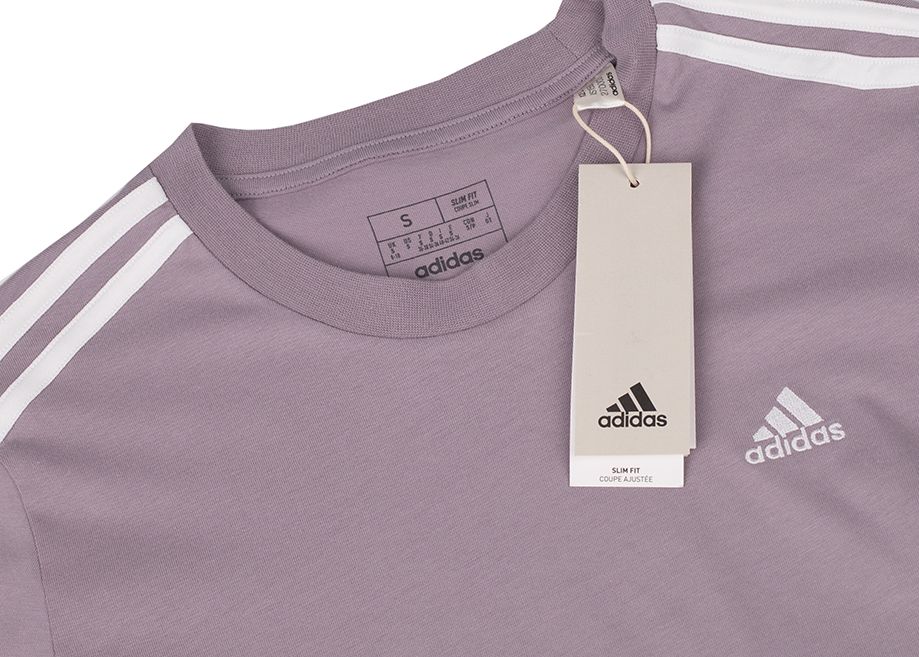 adidas Dámské tričko Essentials Slim 3-Stripes Tee IS1550