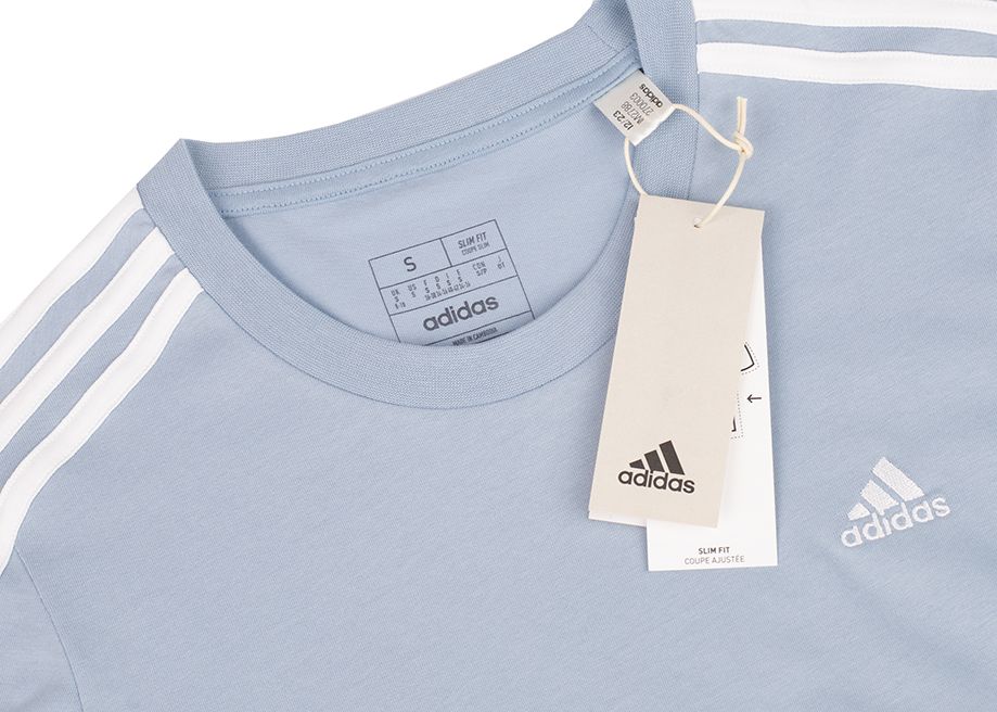 adidas Dámské tričko Essentials Slim 3-Stripes Tee IM2788