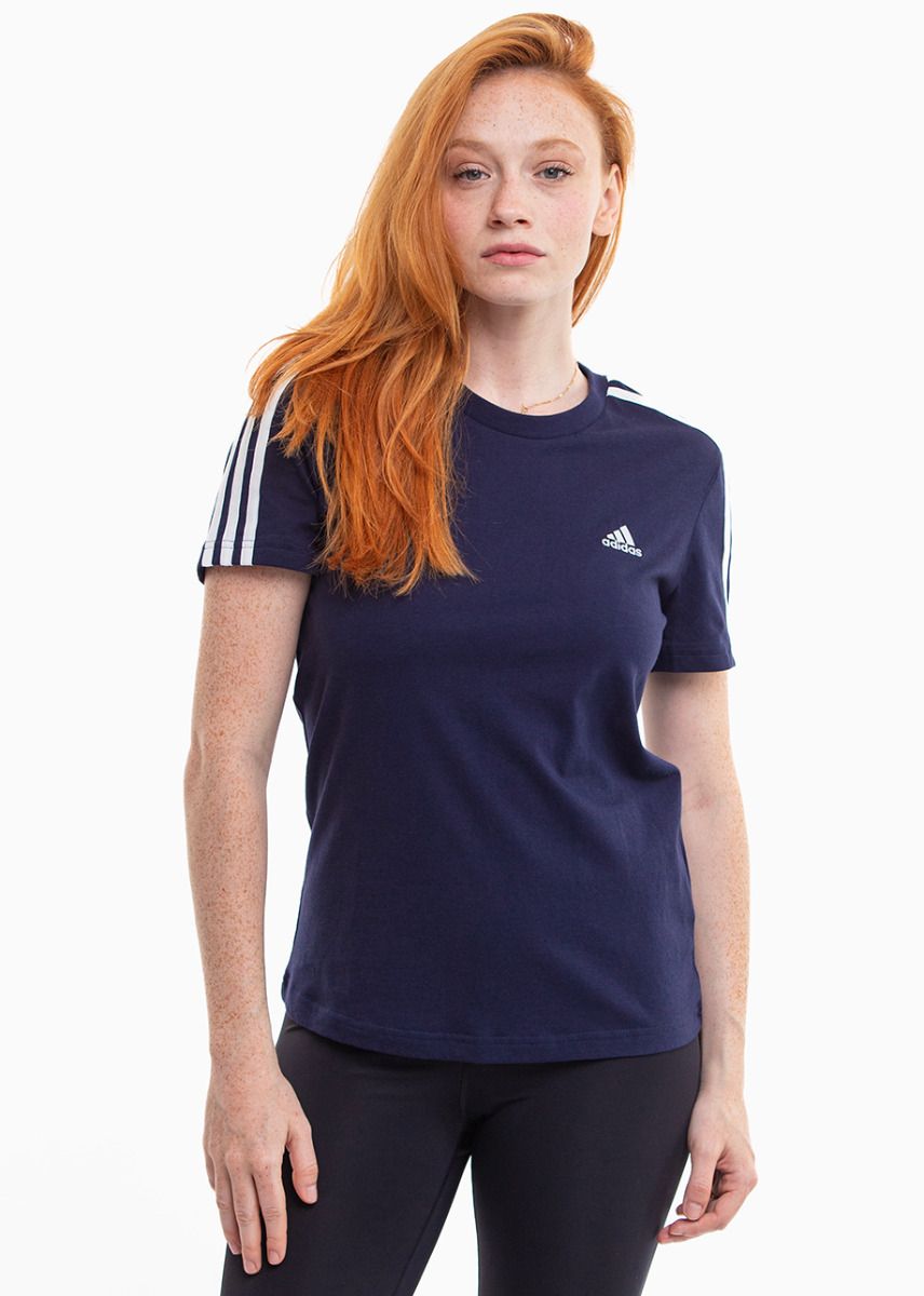 adidas Dámské tričko Essentials Slim 3-Stripes Tee IM2791