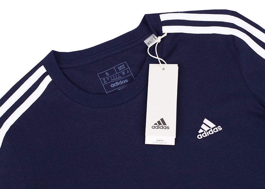 adidas Dámské tričko Essentials Slim 3-Stripes Tee IM2791