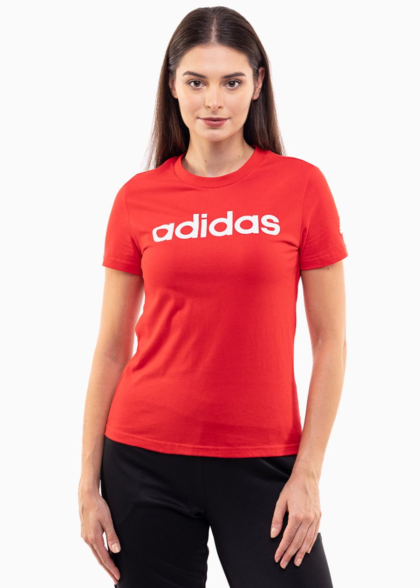 adidas Dámské tričko Loungewear Essentials Slim Logo Tee IY9189