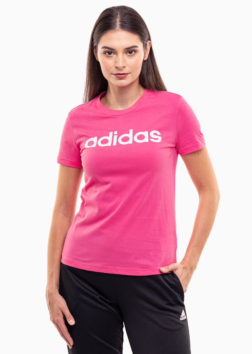 adidas Dámské tričko Loungewear Essentials Slim Logo Tee IY9191