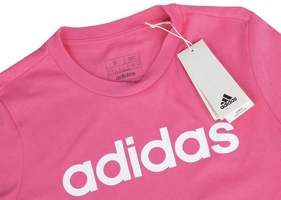 adidas Dámské tričko Loungewear Essentials Slim Logo Tee IY9191