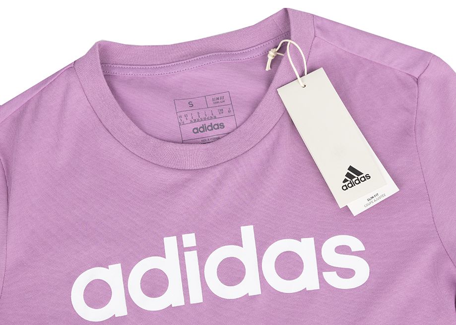 adidas Dámské tričko Loungewear Essentials Slim Logo Tee IY9192