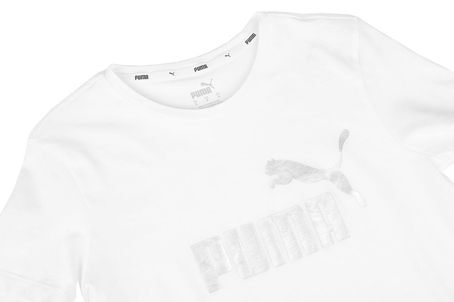 PUMA Dámské tričko ESS+ Metallic Logo Tee 848303 02
