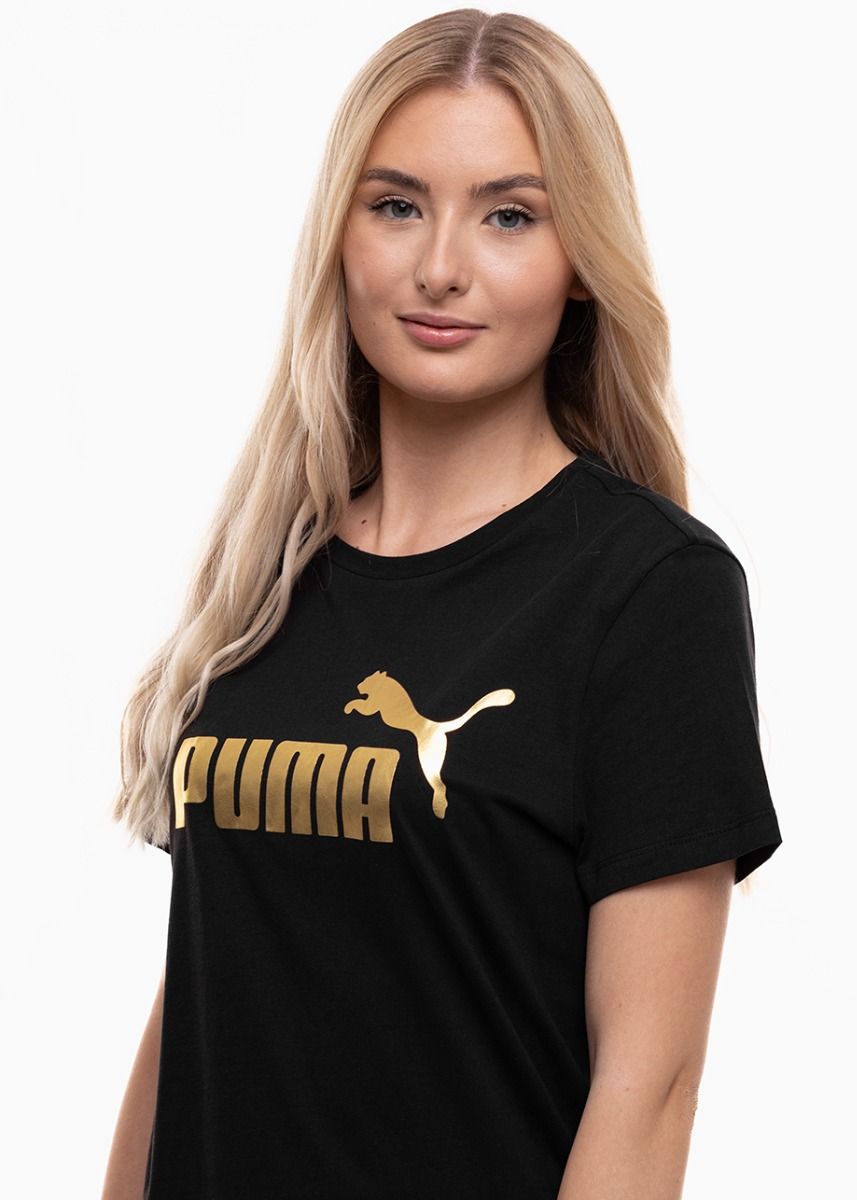 PUMA Dámské tričko ESS+ Metallic Logo Tee 848303 01