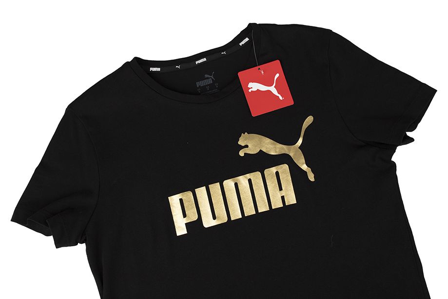 PUMA Dámské tričko ESS+ Metallic Logo Tee 848303 01