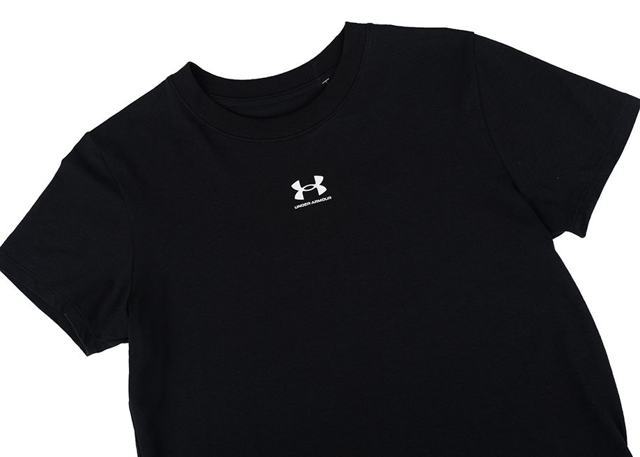 Under Armour Dámské tričko Rival Core SS 1383648 001 Under Armour Dámské tričko Rival Core SS 1383648 001