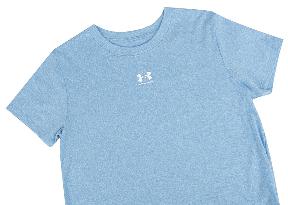 Under Armour Dámské tričko Rival Core SS 1383648 453 Under Armour Dámské tričko Rival Core SS 1383648 453