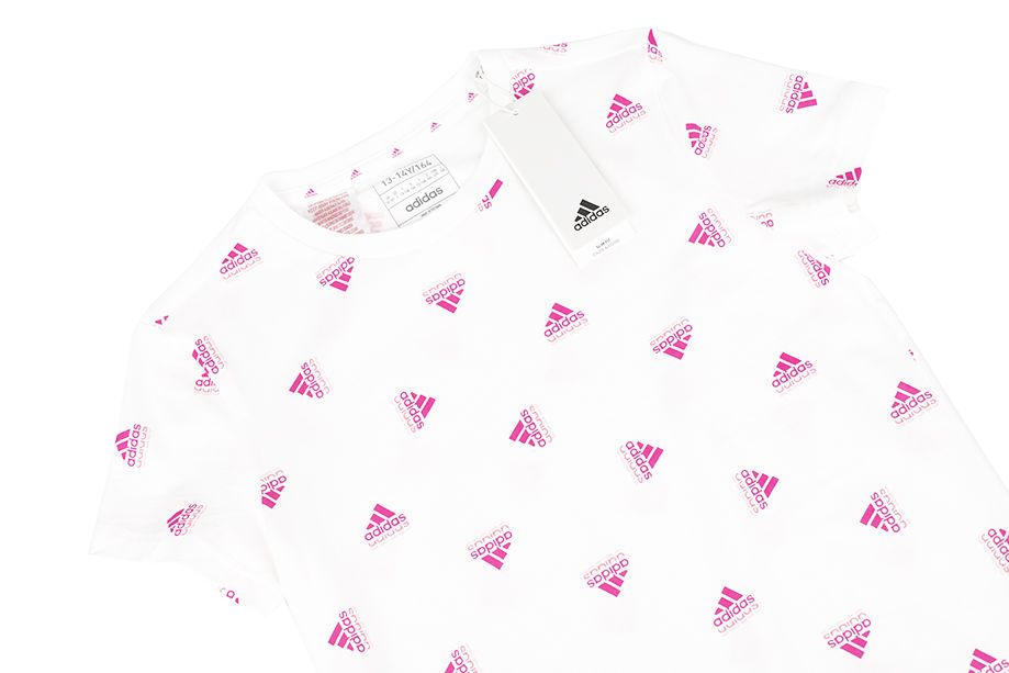 adidas Dětské tričko Brand Love Print Cotton Tee IB8918