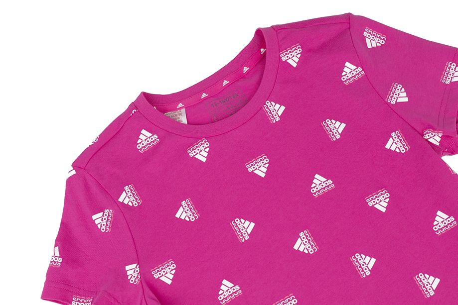 adidas Dětské tričko Brand Love Print Cotton Tee IB8920