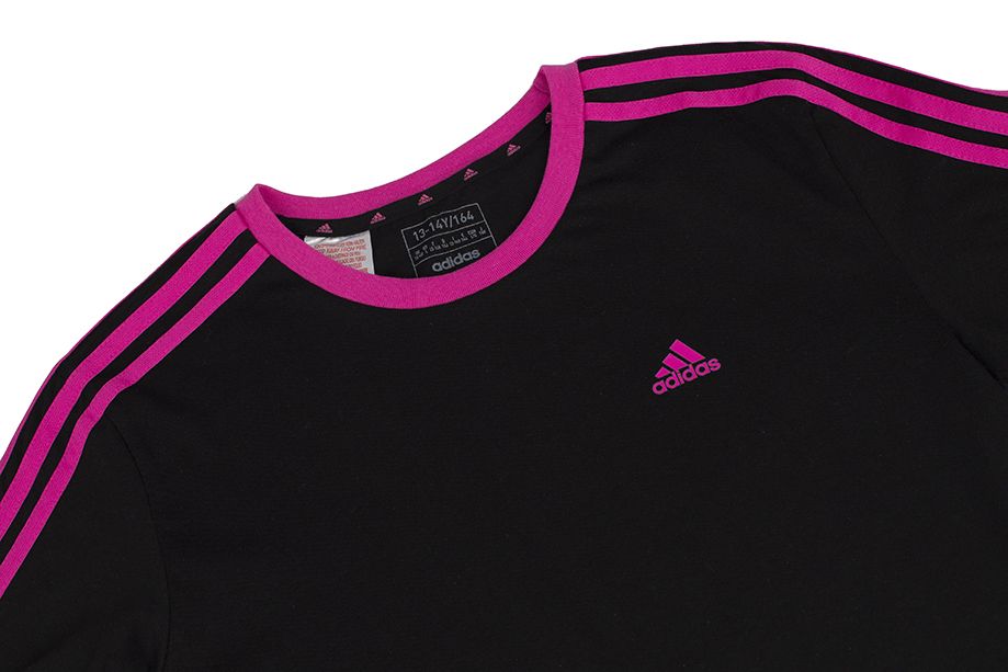 adidas Dětské tričko Essentials 3-Stripes Cotton Loose Fit Tee IC3640