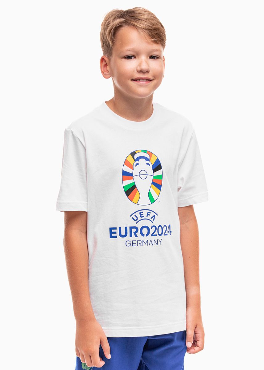 adidas Dětské tričko Euro24 Official Emblem IT9306