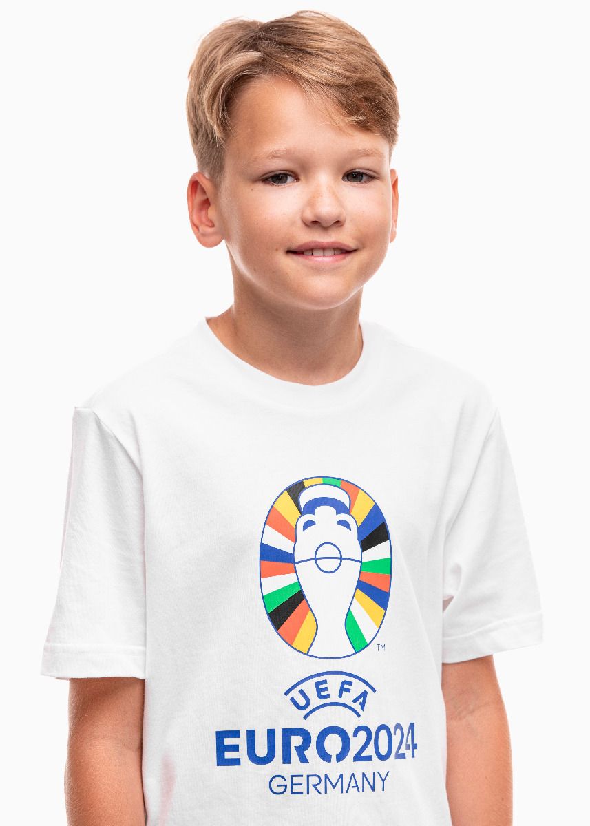 adidas Dětské tričko Euro24 Official Emblem IT9306