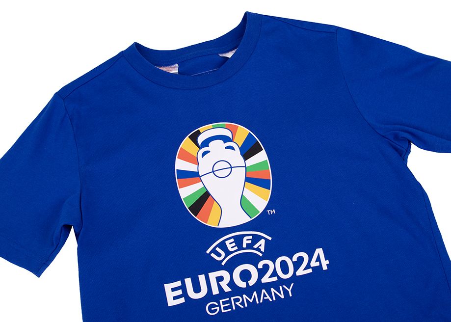 adidas Dětské tričko Euro24 Official Emblem IT9309