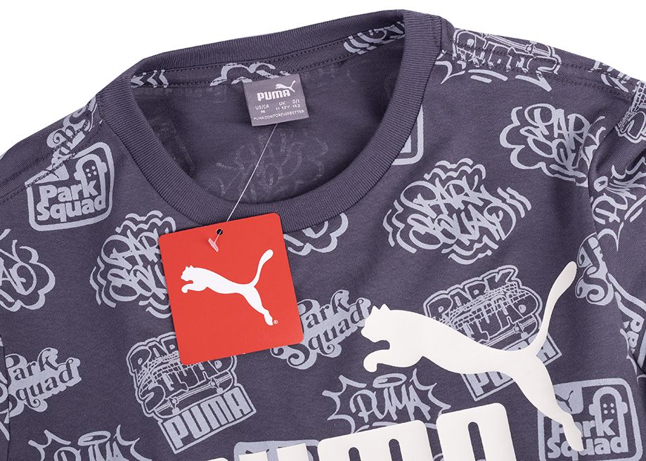 PUMA Dětské tričko ESS+ MID 90s AOP Tee 681875 69