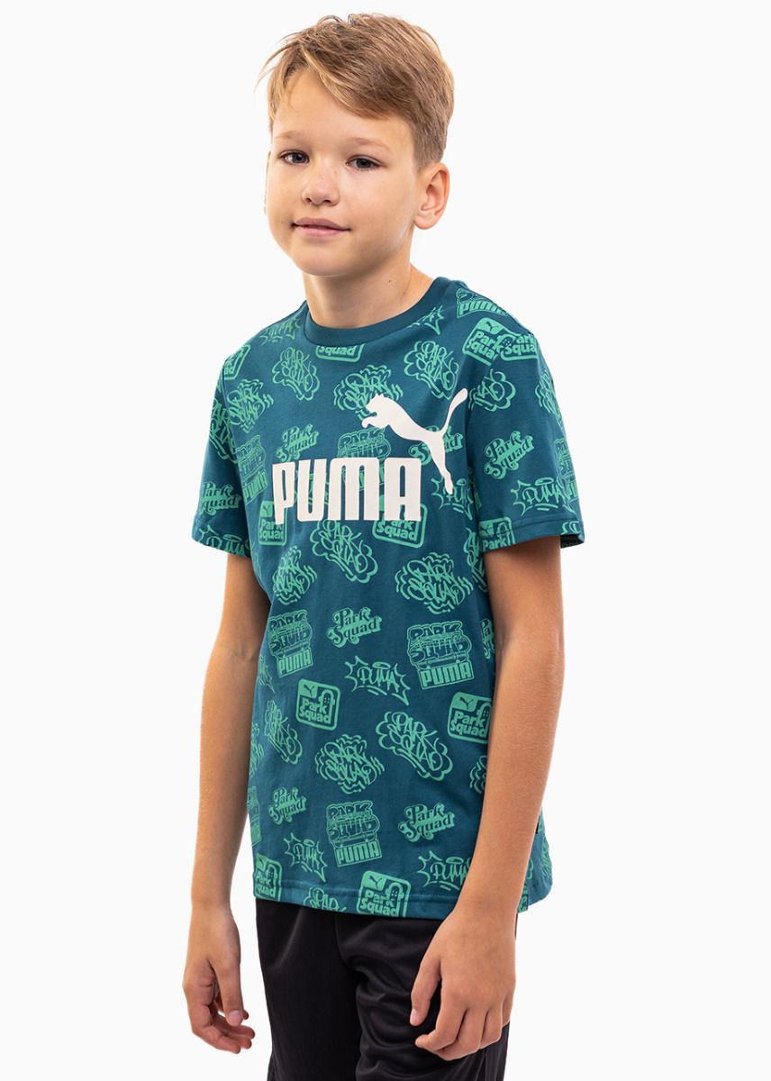 PUMA Dětské tričko ESS+ MID 90s AOP Tee 681875 22