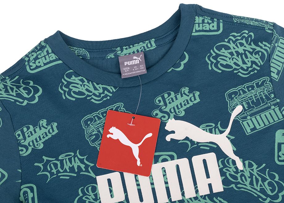 PUMA Dětské tričko ESS+ MID 90s AOP Tee 681875 22