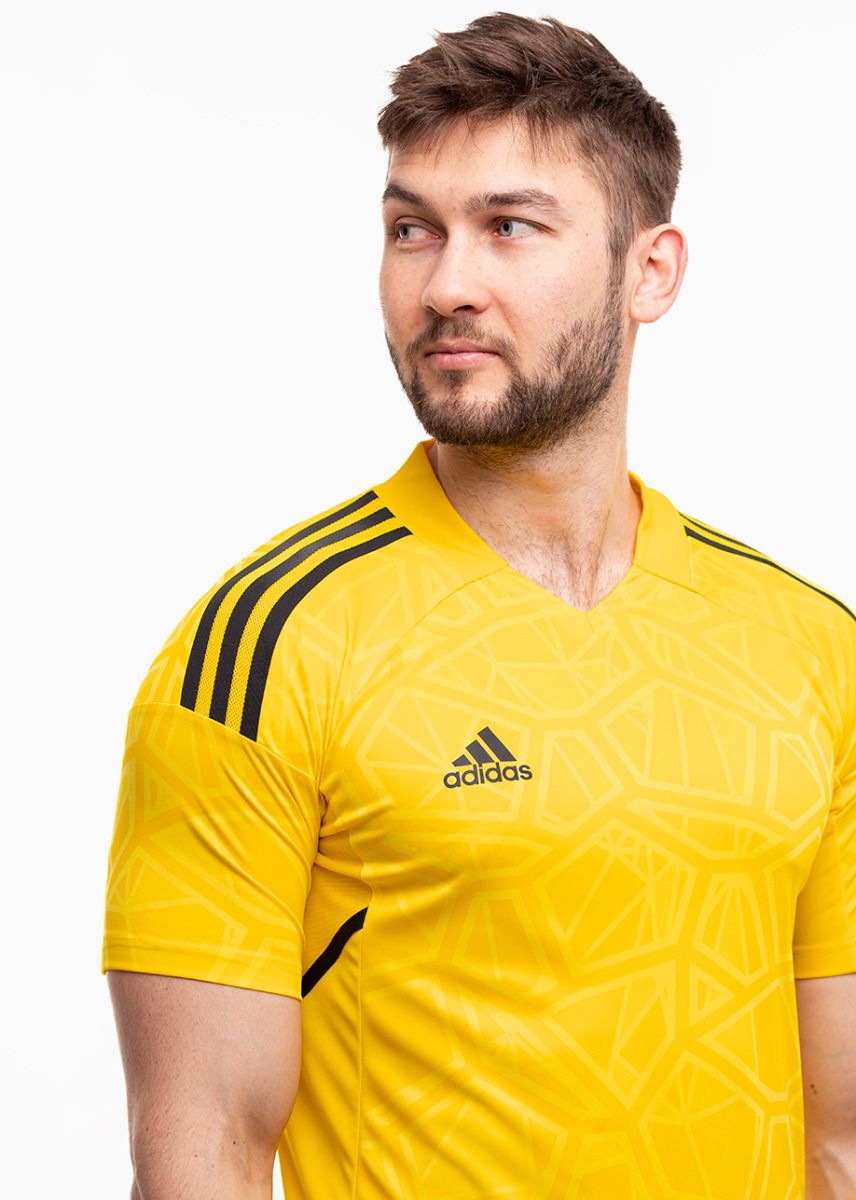 adidas Pánské tričko Condivo 22 Goalkeeper Jersey Short Sleeve HF0138