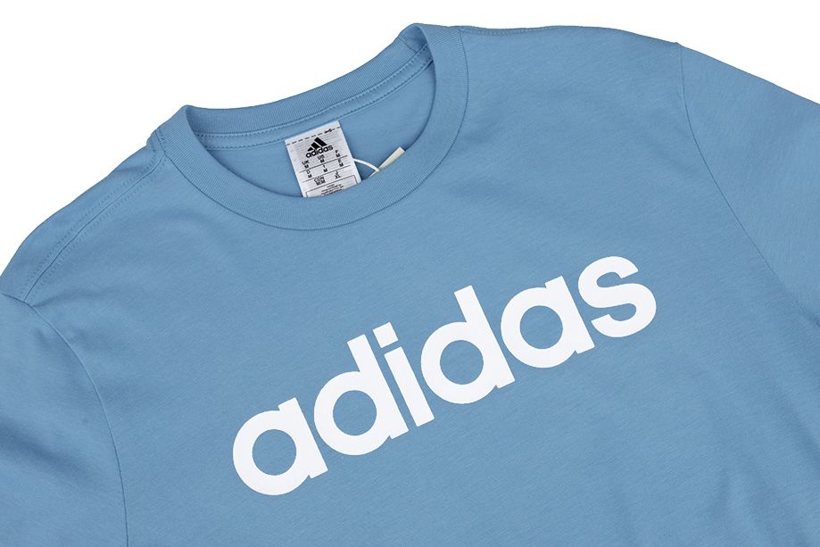 adidas Pánské tričko Essentials Single Jersey Linear Embroidered Logo Tee IC9295