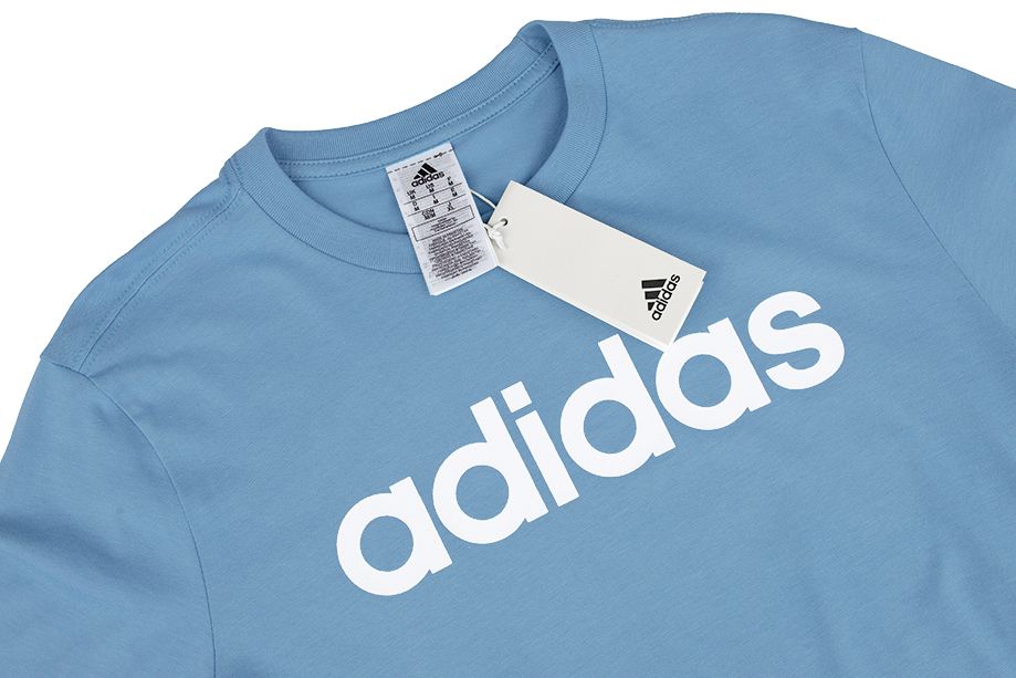 adidas Pánské tričko Essentials Single Jersey Linear Embroidered Logo Tee IC9295