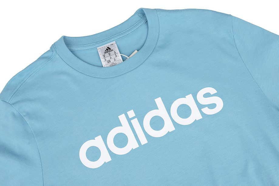 adidas Pánské tričko Essentials Single Jersey Linear Embroidered Logo Tee IC9287