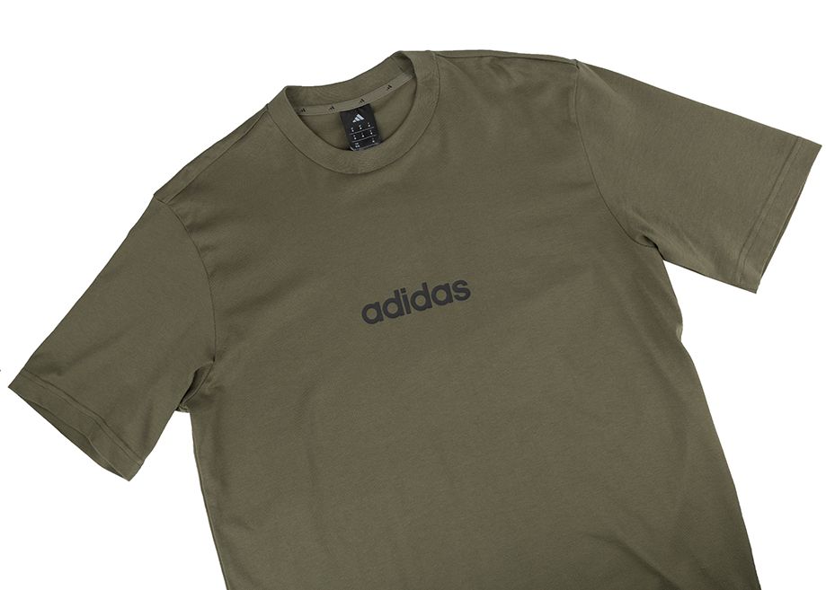 adidas Pánské tričko Essentials Linear Single JE9001 adidas Pánské tričko Essentials Linear Single JE9001