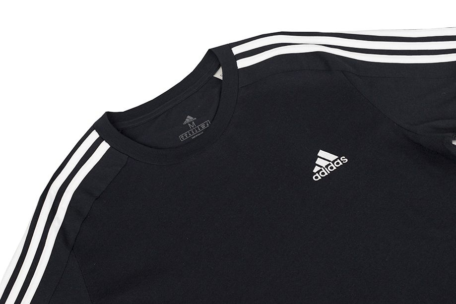 adidas Pánské tričko Essentials Single Jersey 3-Stripes Tee IC9334