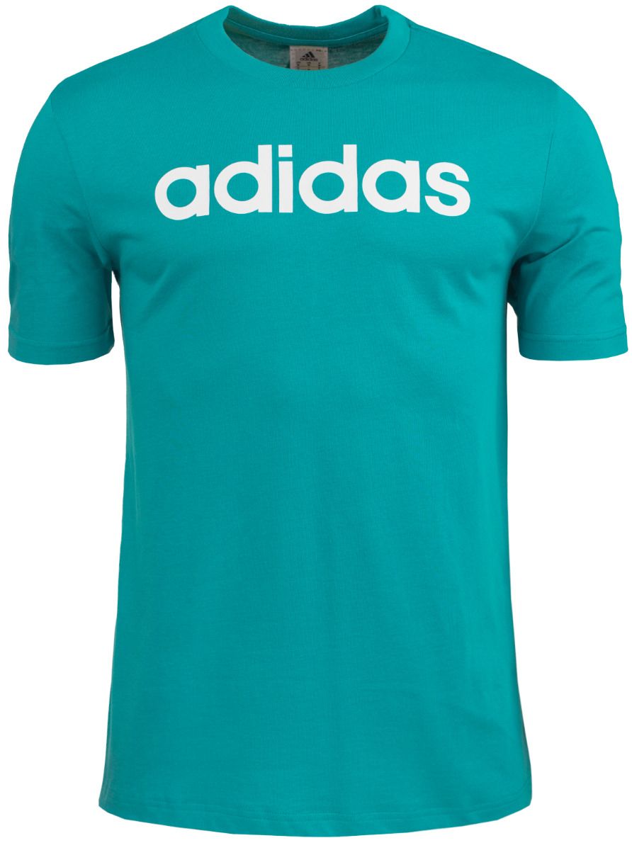 adidas Pánské tričko Essentials Single Jersey Linear Embroidered Logo Tee IJ8655