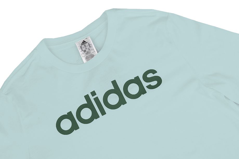 adidas Pánské tričko Essentials Single Jersey Linear Embroidered Logo Tee IJ8651