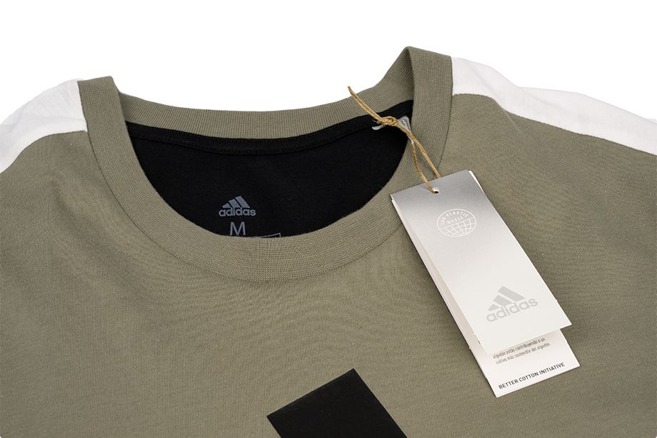 adidas Pánské Tričko Essentials Colorblock Single Jersey Tee HE4335