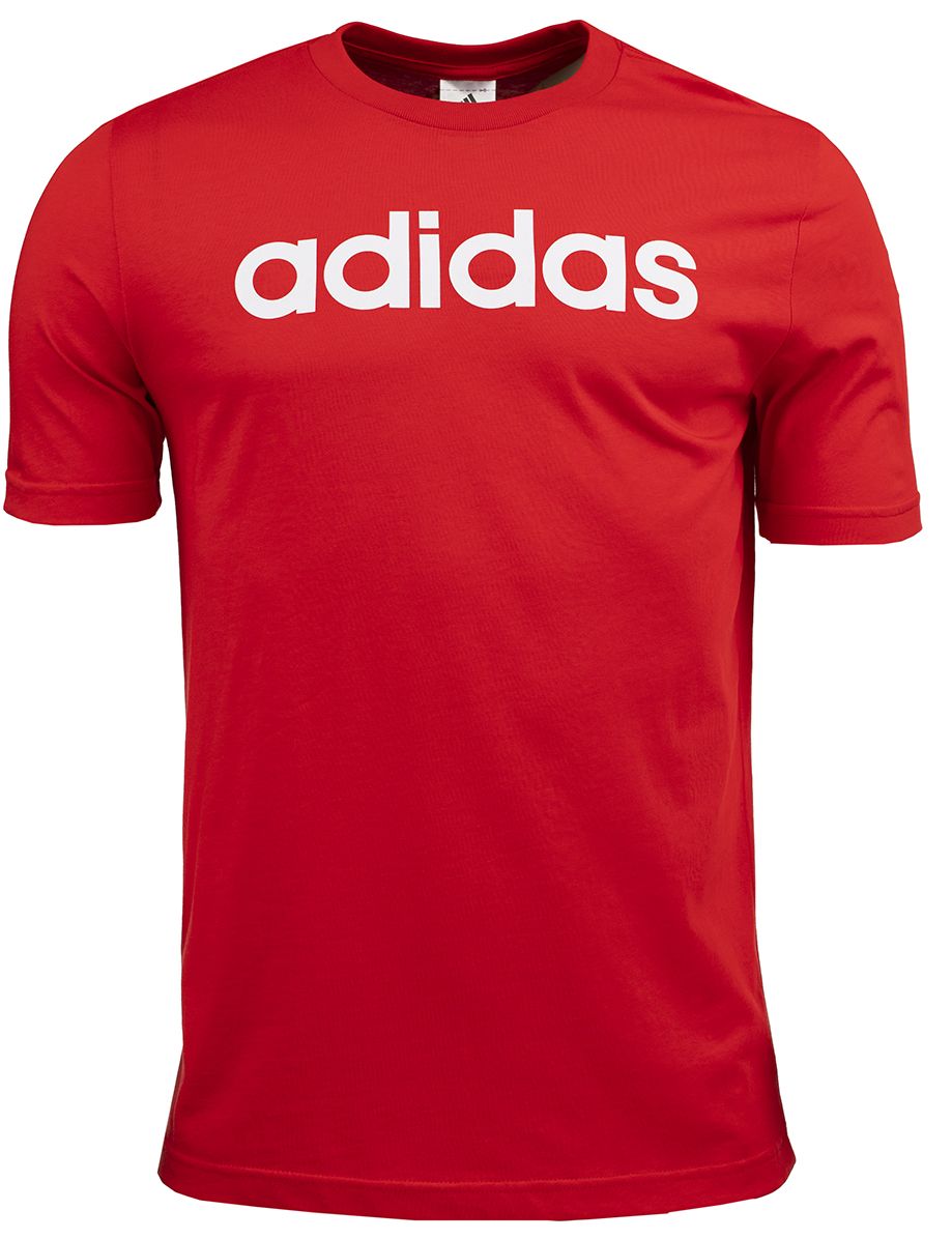 adidas Pánské tričko Essentials Single Jersey Linear Embroidered Logo Tee IC9278