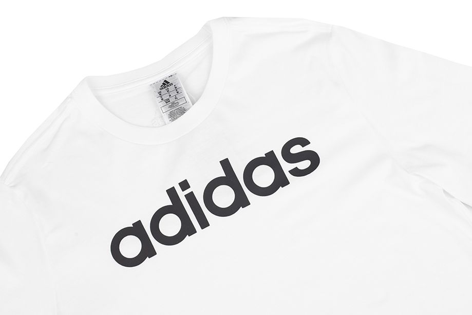 adidas Pánské tričko Essentials Single Jersey Linear Embroidered Logo Tee IC9276