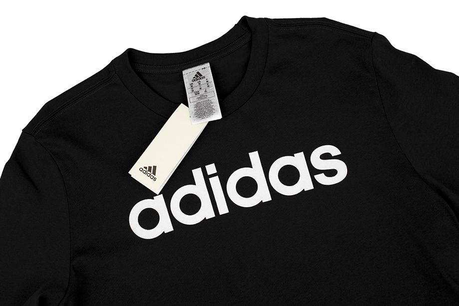 adidas Pánské tričko Essentials Single Jersey Linear Embroidered Logo Tee IC9274