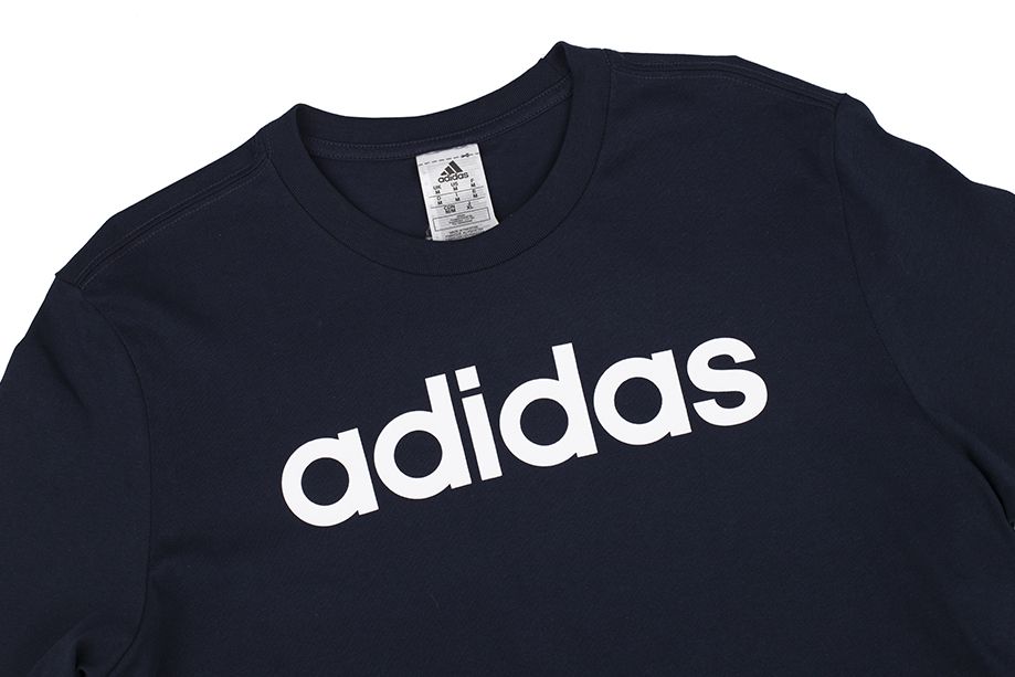 adidas Pánské tričko Essentials Single Jersey Linear Embroidered Logo Tee IC9275