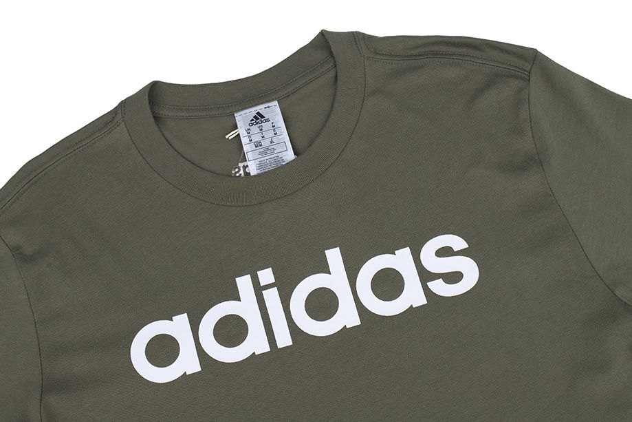 adidas Pánské tričko Essentials Single Jersey Linear Embroidered Logo Tee IC9280