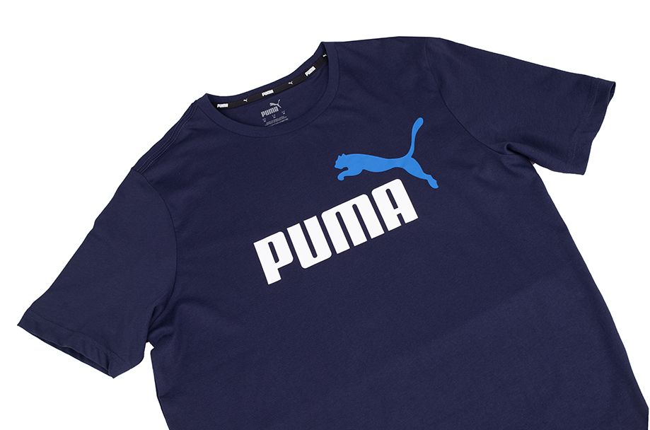 PUMA Pánské Tričko ESS+ 2 Col Logo Tee 586759 07 PUMA Pánské Tričko ESS+ 2 Col Logo Tee 586759 07