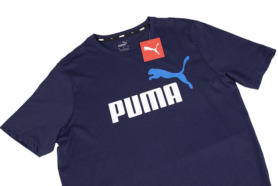 PUMA Pánské Tričko ESS+ 2 Col Logo Tee 586759 07 PUMA Pánské Tričko ESS+ 2 Col Logo Tee 586759 07