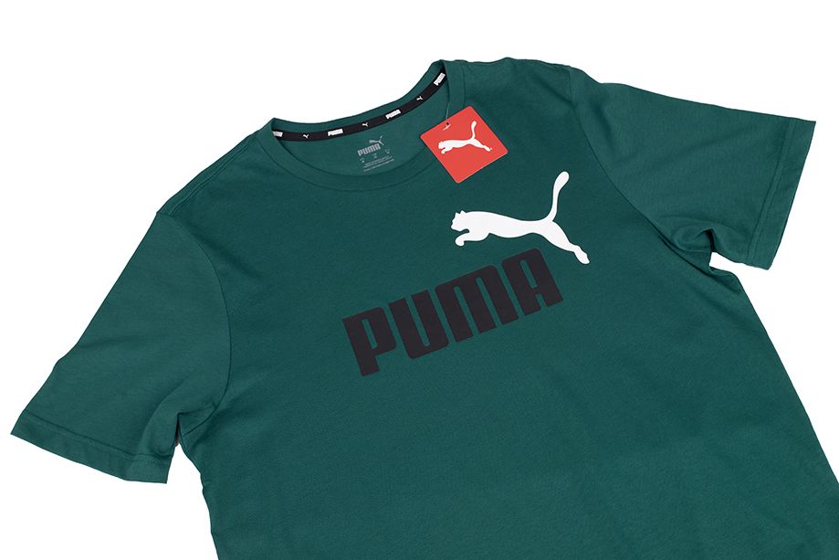 PUMA Pánské Tričko ESS+ 2 Col Logo Tee 586759 45 PUMA Pánské Tričko ESS+ 2 Col Logo Tee 586759 45