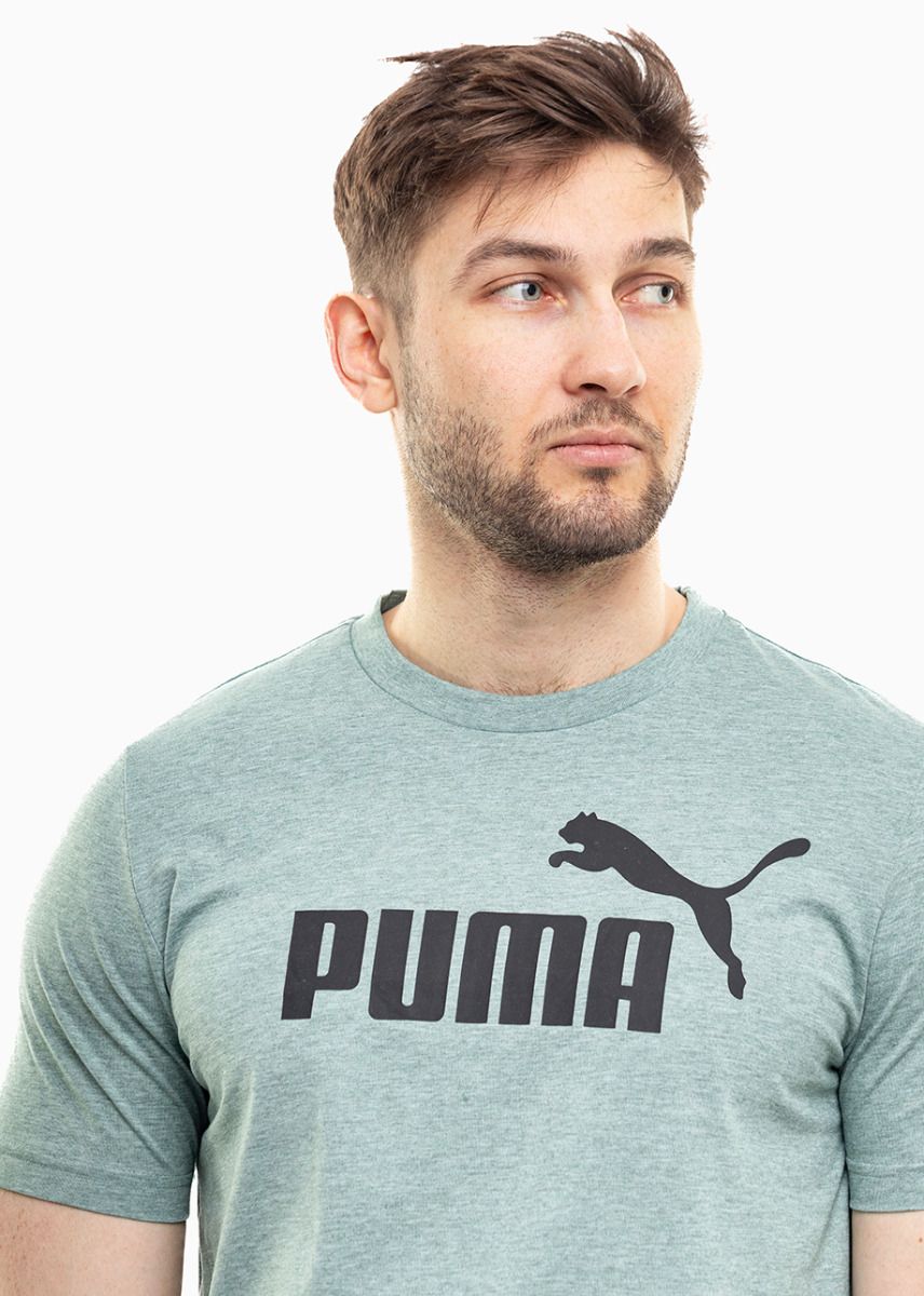 PUMA Pánské tričko Ess No.1 Logo Heathear Tee 682551 30 PUMA Pánské tričko Ess No.1 Logo Heathear Tee 682551 30