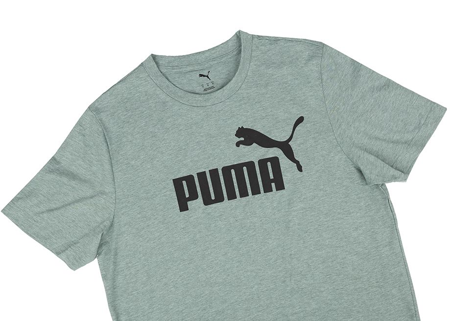 PUMA Pánské tričko Ess No.1 Logo Heathear Tee 682551 30 PUMA Pánské tričko Ess No.1 Logo Heathear Tee 682551 30