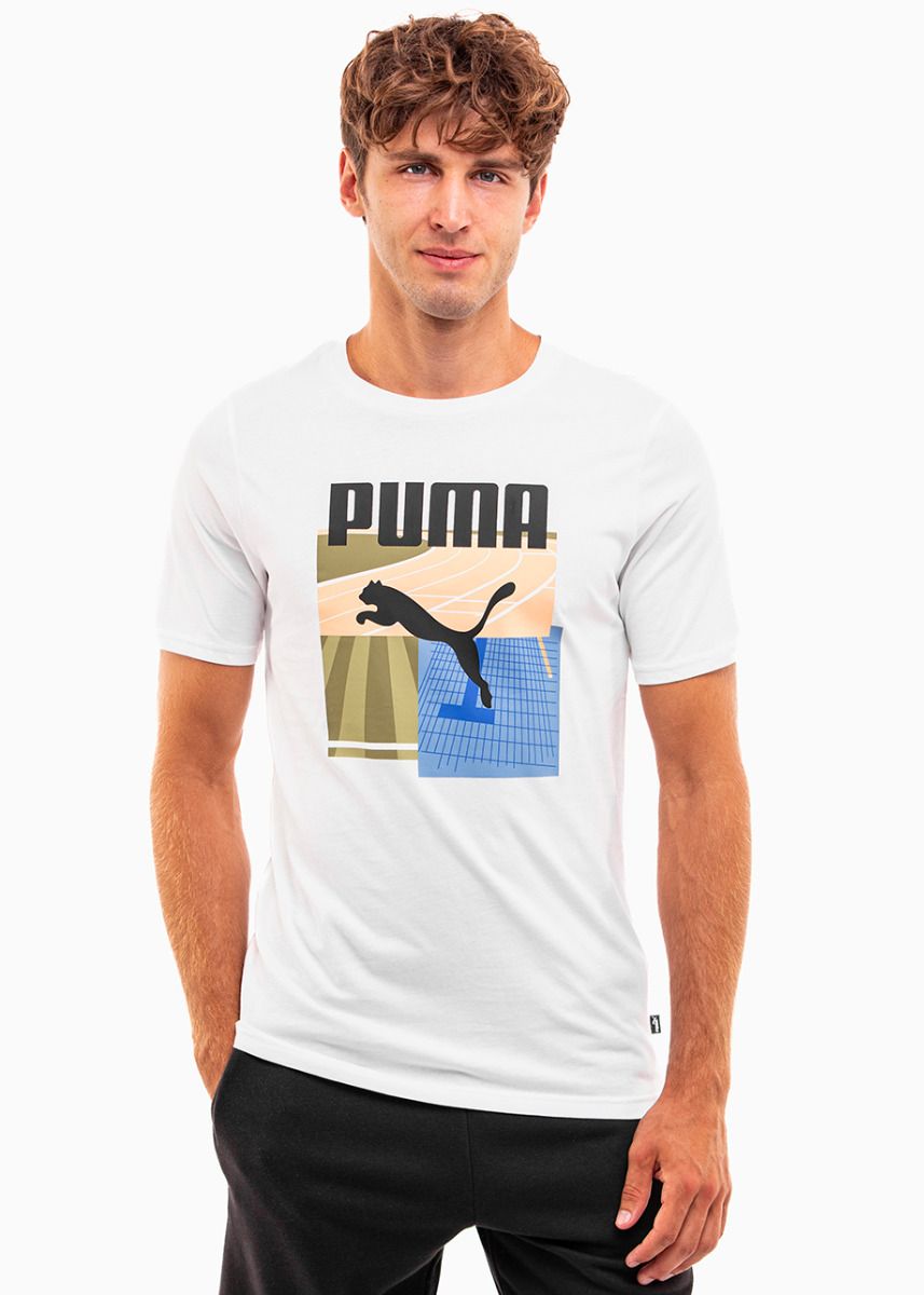 PUMA Pánské tričko GRAPHICS Summer Sports Tee II 627909 02